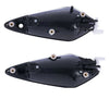 Honda Civic FK / FN 2 x Front LH+RH Silver/Black Door Handle (2006–2015)