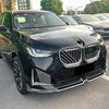 BMW X3 G45 M-Sport Carbon Style Front Bumper Side Vent Trims Covers