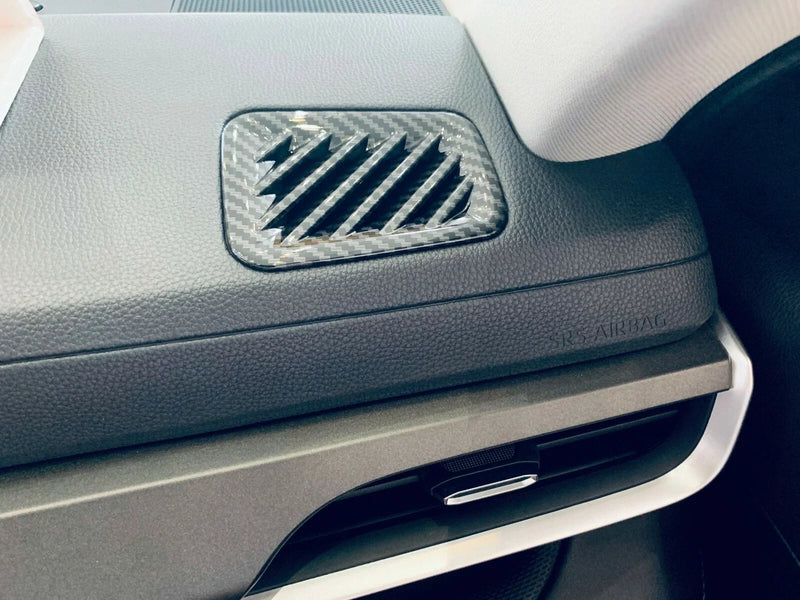 2020-2023 Toyota Highlander Dashboard Air Vent Carbon Fiber Outlet Cover (2020-2023)