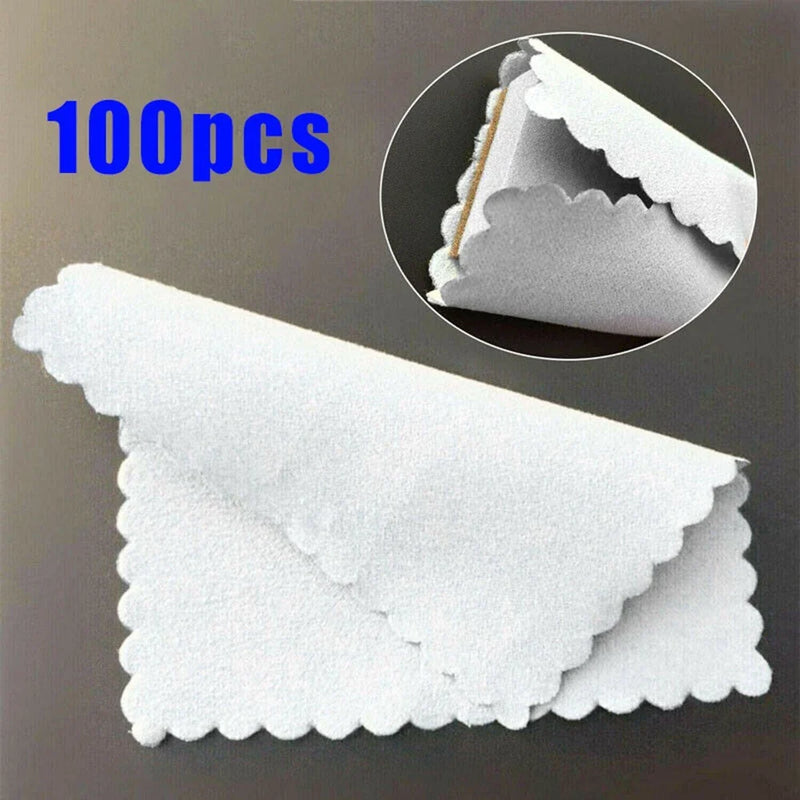 Nano Ceramic Car Glass Coating 10x10CM 100 x Lint Cloth Microfiber