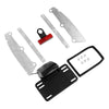 Harley Touring Road Glide King Rear Fender Fascia w/ Red Light (2009-2013)