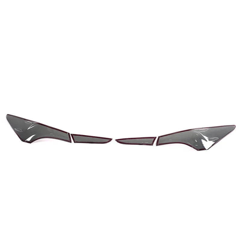 Toyota Camry Black ABS Rear Tail Light Lamp Trim Covers (2018-2021)