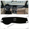 BMW 5 Series 2014-2017 Black Dashboard Cover Sun Visor Pad Dashmat