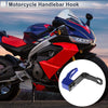Motorcycle Blue Motorcycle Hanging Hook / 83mm / Square Aluminum Alloy