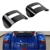 Harley Tri Glide FLHTCUTG, Street Glide FLHXXX Black Tail Light Visor Covers