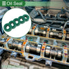 Oil Seal 14x28x10mm Rotary Shaft Seal TPU Green 5 Pcs
