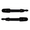 Hyundai Accent MC rear left+right Door Handle Outer Set of 2 (2005–2009)