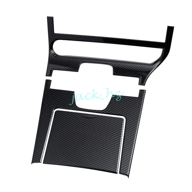 Toyota bZ4X Carbon Fiber Gear Shift Box Panel Cover Trim (2023–2025)