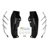 Harley Touring Trike Chrome/Black Mid-Frame Air Deflector Trim (2009-2023)