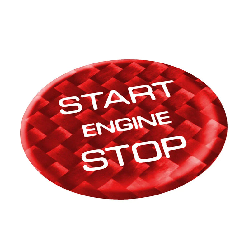 Land Rover Discovery Sport Engine Start Stop Button Trim Red (2016-2019)