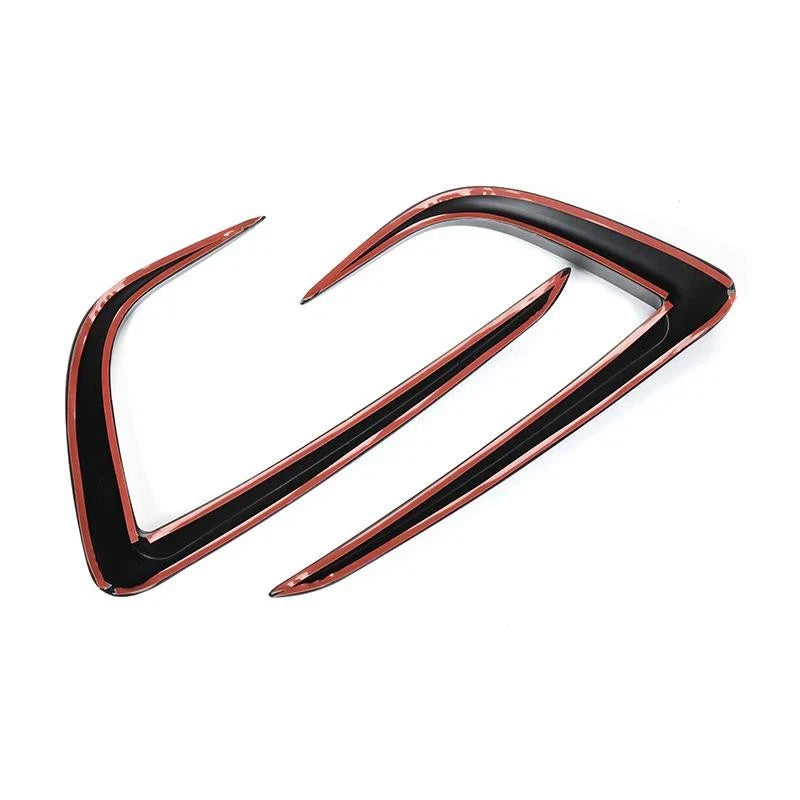 Tesla Model 3 Front Fog Light Eyebrow Spoiler Trim (2017-2021)