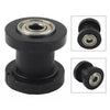 Dirt Bike Motor 8mm Black Chain Roller Slider Tensioner Pulley