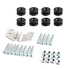 Universal Flat Tube Motorcycle Side Luggage Case Baseplate Screw Spacers