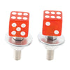 Custom Motorcycle Chopper 4pcs License Plate Screws
