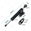 Honda, Yamaha, Kawasaki CNC Steering Damper Stabilizer