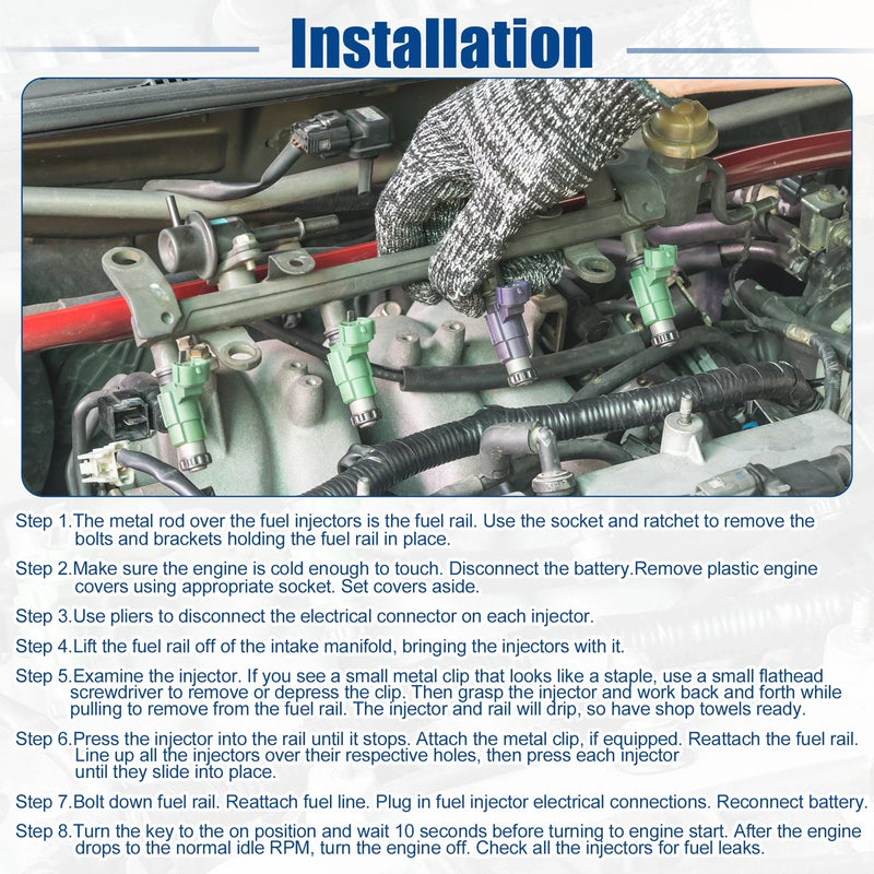 Ford F-150 3.5L 3.7L Fuel Injector Nozzle (2011-2017)