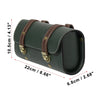 Motorcycle Saddlebag Side Tool Bags 2 x Quick Release Buckles Green