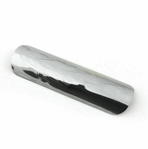 Harley Dyna Chrome Guard Exhaust Pipe Heat Shield Cover (2006-2017)