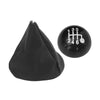 Fiat 500 Gloss Black and White / Shift Knob (2012–2018)