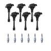 Renault Latitude 2.5L / 3.5L 6 x Ignition Coils & 6 x Spark Plugs (2011-2013)