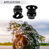 Make Model Motorcycle Slider Frame 14mm Aluminum Alloy 2 x Black