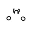 Toyota 4 x A/C Condensor Hard Line Lock Clamp Clip