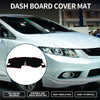 Honda Civic FL5 2022-2024 Sun Protector Pad Black Red Dashboard Dash Cover Mat