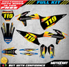 KTM SXF Custom Graphics Kit SUNRISE Stickers (2019-2022)