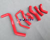 Kawasaki KX450F KXF450 2009-2015 - Red Silicone Radiator Hose