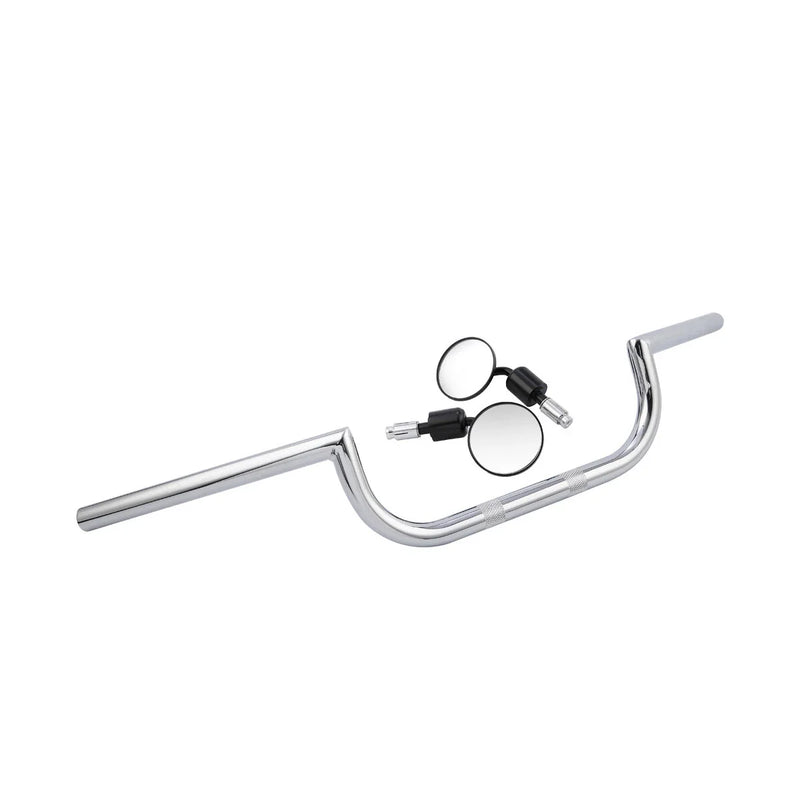 Yamaha Cafe Racer Chrome 7/8" Handlebar & Rear-View Mirrors