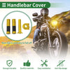 Motorcycle 7/8" 22mm Hand Grips Cover Vertical Stripes