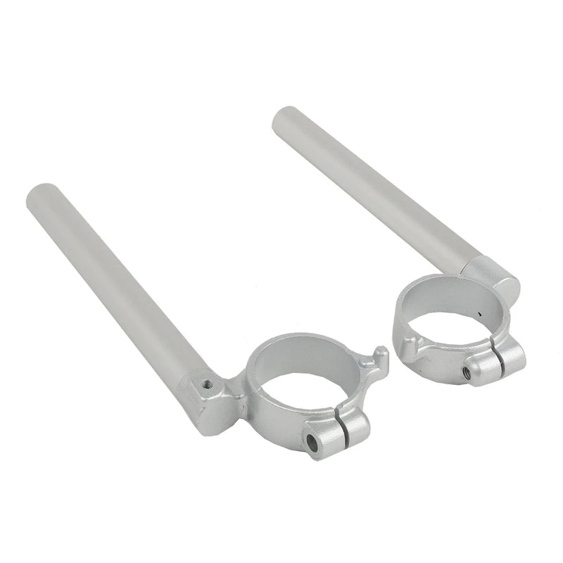 Suzuki GSXR600 750 Silver Clip-On Handlebars (2006-2010)