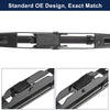 Jeep Compass 2 x Rear Windshield Wiper Blades (2007-2015)