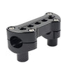 Harley Sportster, Softail, Dyna, Road King Handlebar Riser Top Clamp Black