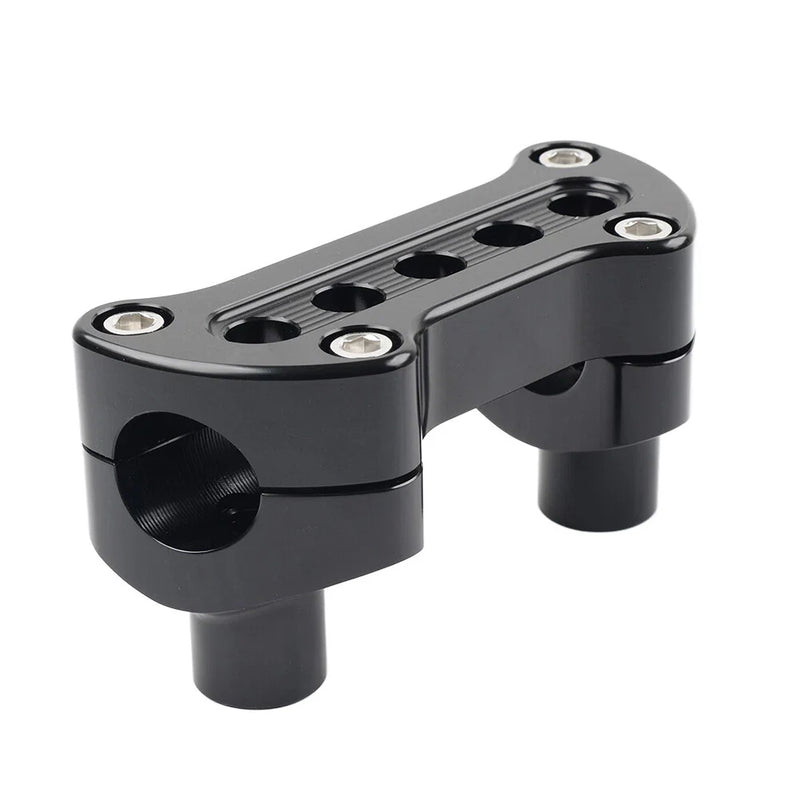 Harley Sportster, Softail, Dyna, Road King Handlebar Riser Top Clamp Black