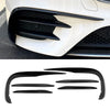 Mercedes Benz E-Class W213 6x Front Bumper Lip Splitter Spoiler (2017-2023)