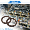 Oil Seal 58x75x8mm Seal Ring Rotary Shaft Seal FKM Rubber 2 x