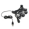 Car Interior Lighting Colorful USB Ambient Foot Lamp