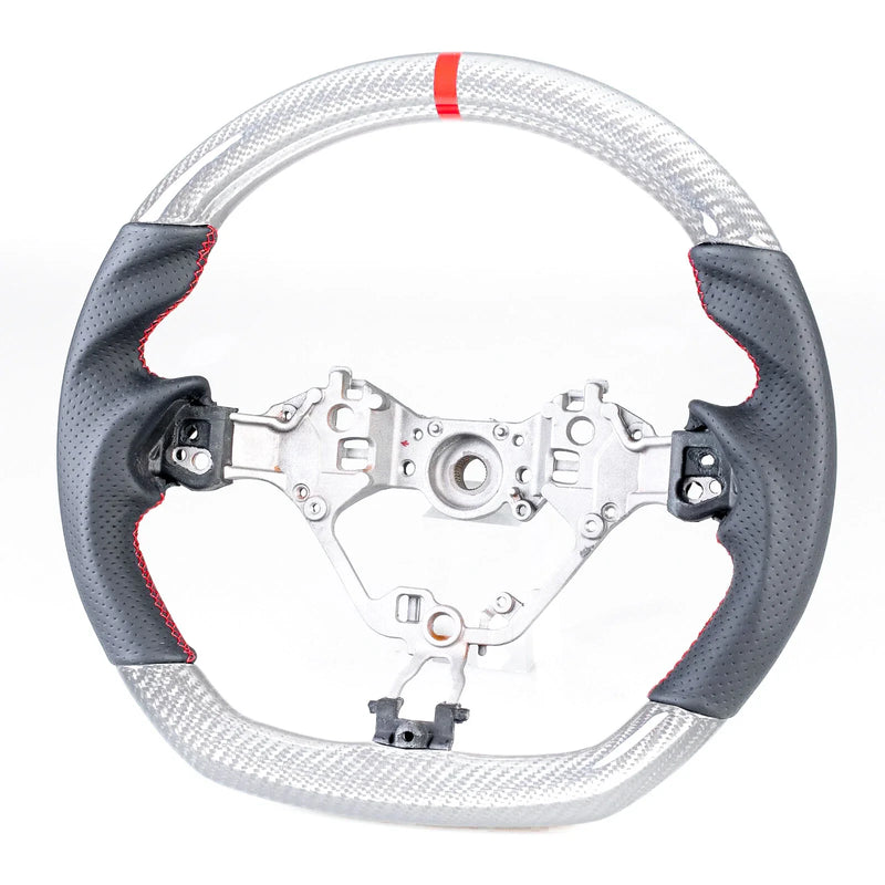 Toyota 86, Subaru BRZ (2017-2021) - Custom Silver Carbon Steering Wheel