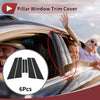 Volvo S60 Black Door Pillar Window Trim (2021-2023)