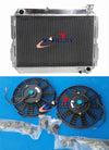 Toyota Landcruiser 60 Series FJ60 FJ61 FJ62 Aluminum Radiator + Fans (1980-1990)