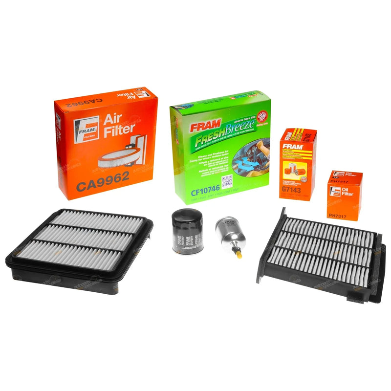 Mitsubishi Triton ML V6 3.5L Oil Air Fuel Cabin Filter Kit (2006-2009)