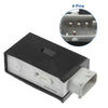 BMW 525i Black White Gray Front Left Door Lock Latch Actuator