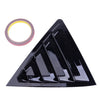 Toyota Corolla Side Window Louvers Scoop Cover Vent (2014-2018)