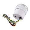 Car (0-8000 RPM) Black Face 2" 52mm 12V White LED Tachometer Gauge