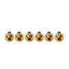Bike Motorcycle 6 x Gold Titanium M6x15mm Torx Head Bolts