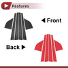 Honda Accord Wagon (1994-1997) Black Fiber 6 Pcs Door Pillar Window Trim