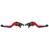 BMW F800GS / Adventure, F800R Red Extendable Brake Clutch Levers (2008-2018)