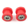 Mini Bike Moto ATV 10mm Chain Roller Slider Tensioner Wheel (2 pcs)