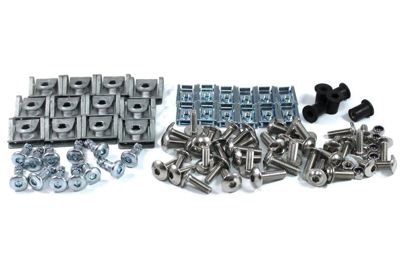 Aprilia RSV 1000 Stainless Fairing Bolts & DZUS Fasteners (2000–2003)